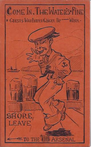 Card with Sailor Advertising Bar